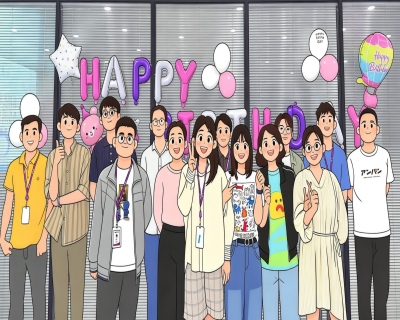 春风柔芯畔，生辰悦身心——国微电子4月员工生日会